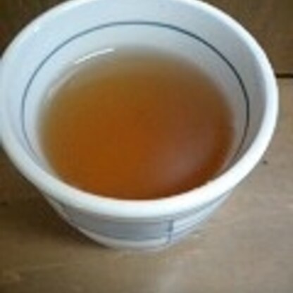 蜂蜜レモンなウーロン茶、ホットでいただきました☆美味しくごちそうさまでした＾＾